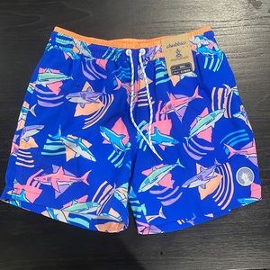 Chubbies the daddy sharks 5.5” classic swim trunk